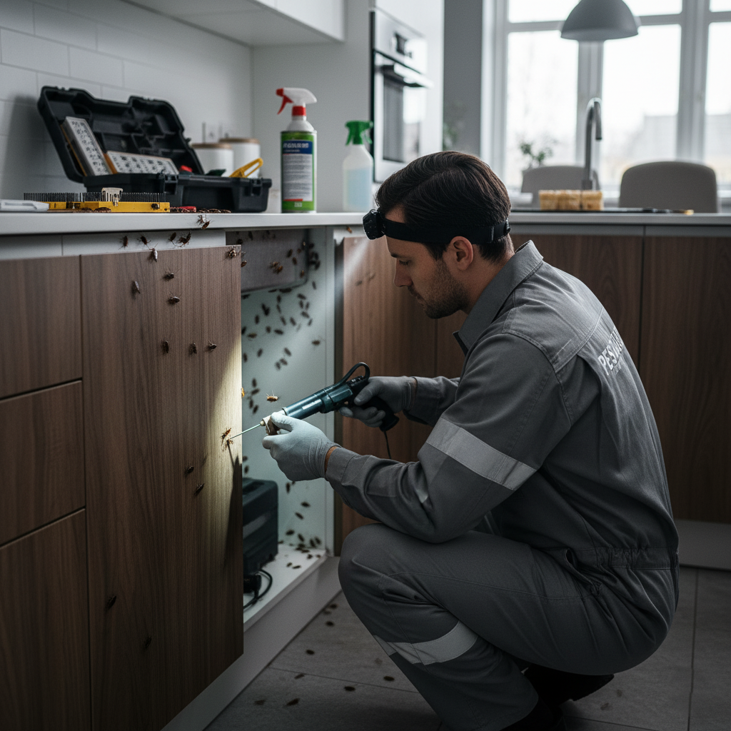 مكافحة الصراصير