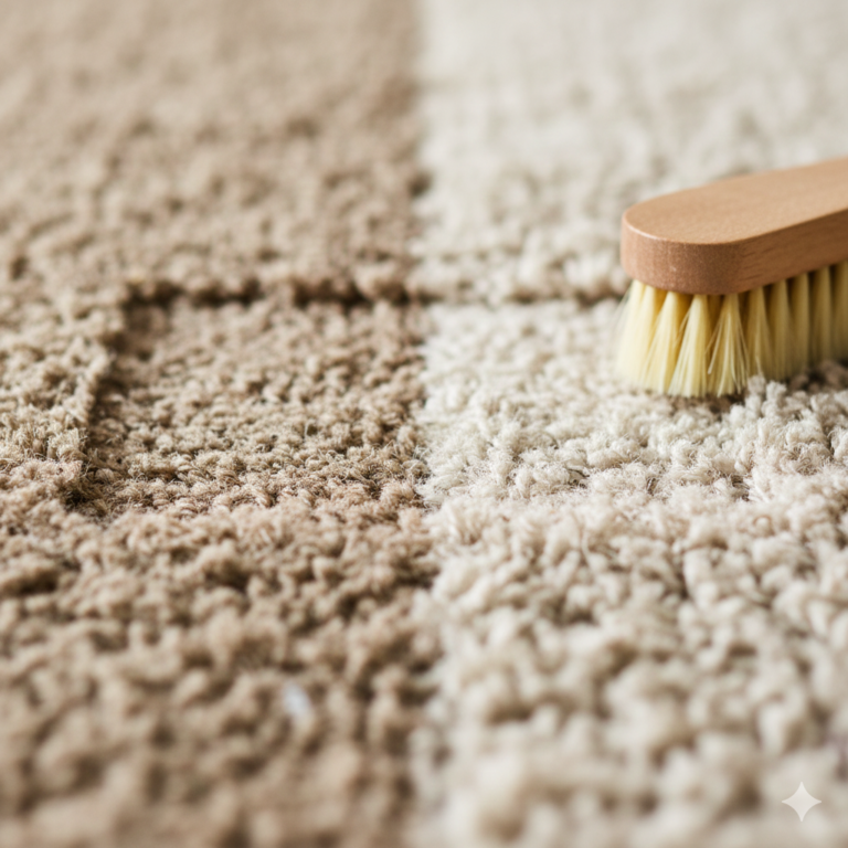 فرش تنظيف السجاد: مقارنة بين فرشاة سجاد يدوية ومكنسة غسيل السجاد للحفاظ على وبر السجاد