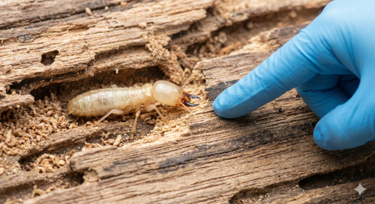 علاج النمل الابيض في البيت وكشف علامات التآكل والانهيار