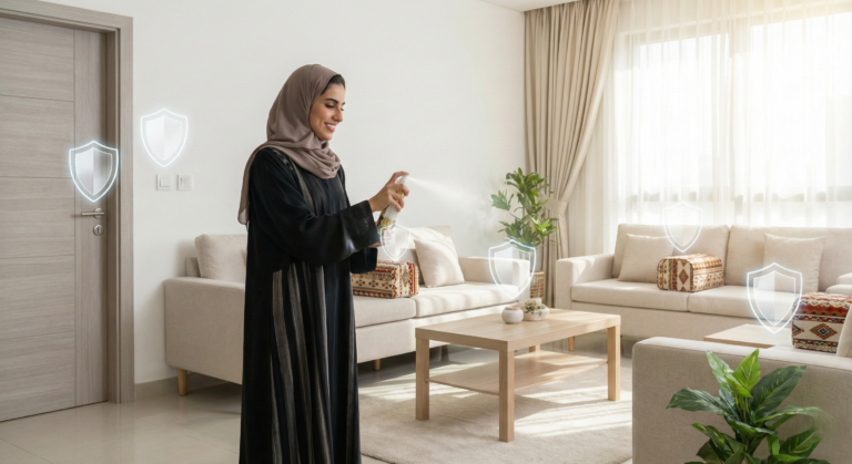 النظافة الشخصية والمنزلية والوقاية من الأمراض بلمسة شركة العصر الحديث