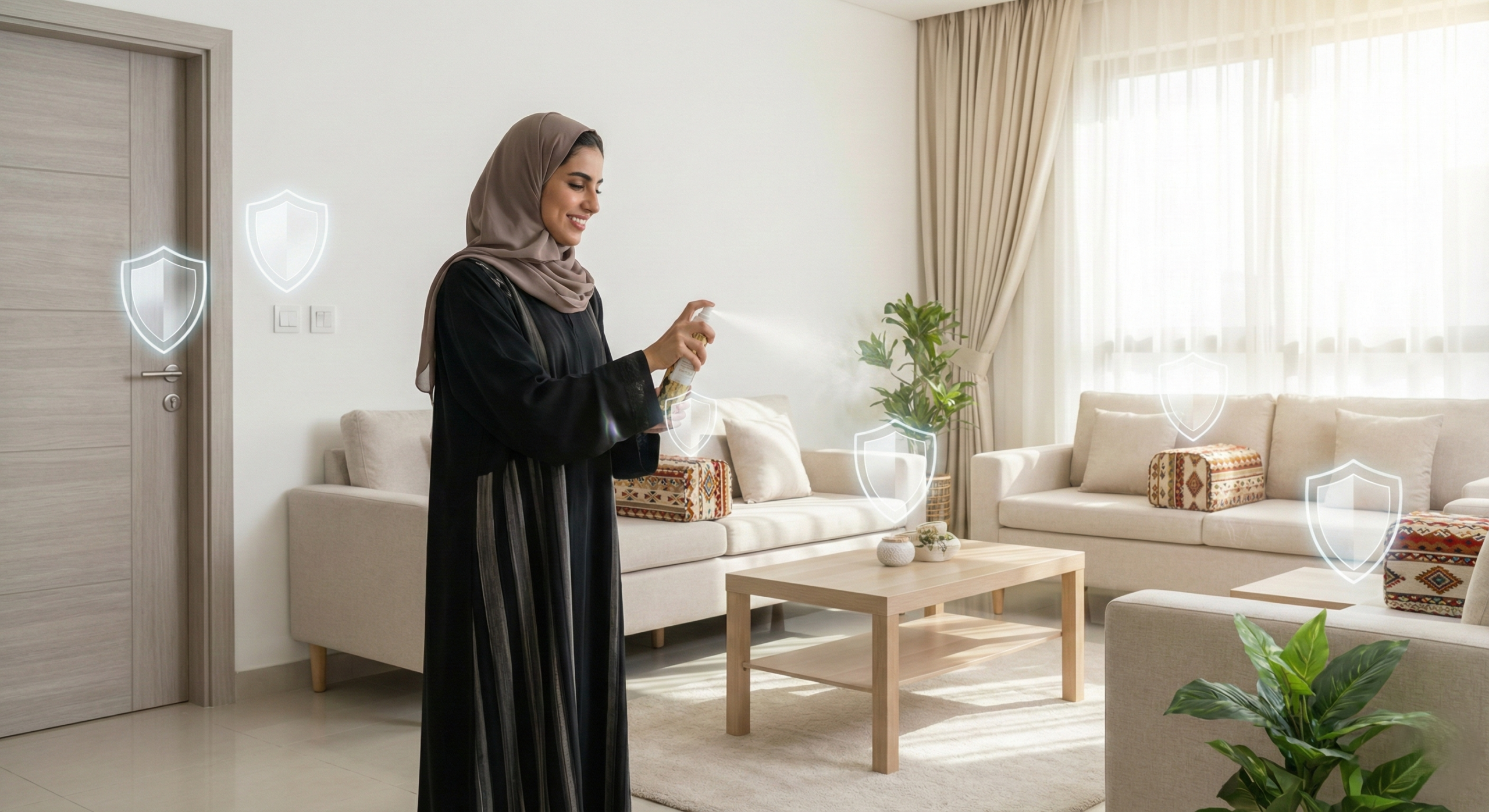 النظافة الشخصية والمنزلية والوقاية من الأمراض بلمسة شركة العصر الحديث