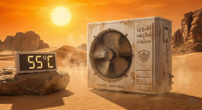 فني خبير يشرح مواصفات اقوى مكيف سبليت مزود بكمبروسر T3 يتحمل درجات الحرارة العالية في السعودية